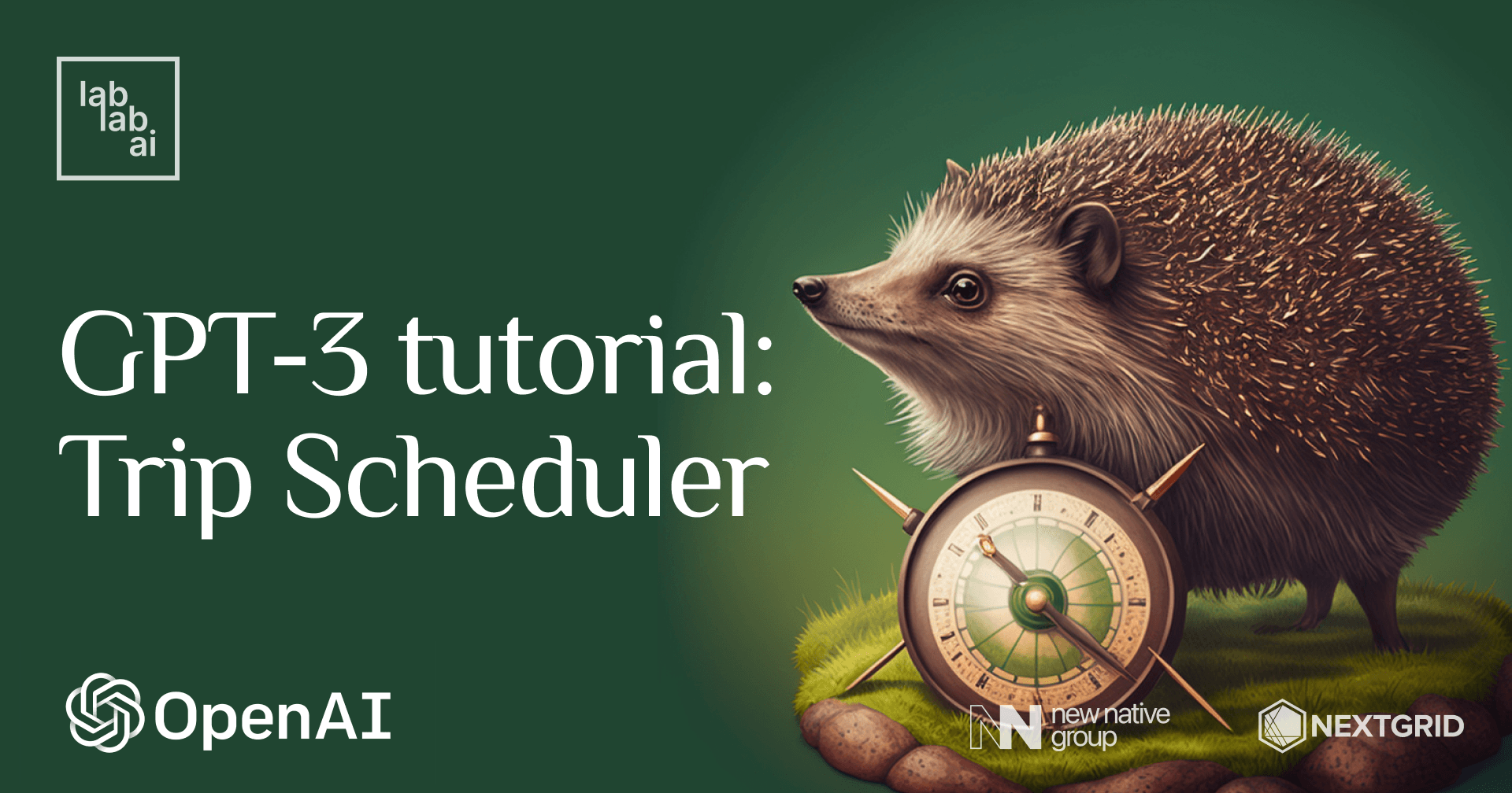 GPT-3 tutorial: Trip Scheduler